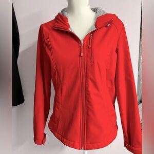 Women’s Ski/Cold Weather Coat/Jacket, Medium, Red/Gray, by Zeroxposur